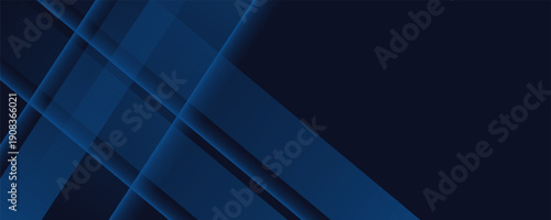 Dark blue modern business abstract background. Vector illustration design for presentation, banner, cover, web, flyer, card, poster, wallpaper, texture, slide, magazine, and powerpoint