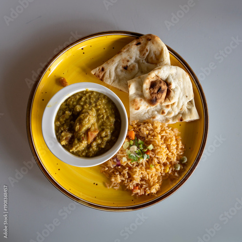 Delicious Plate of Dal with...