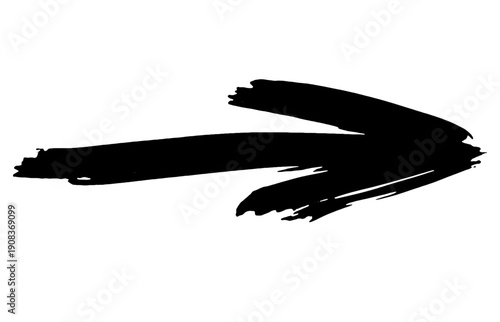 Arrow, black color, transparent background 2