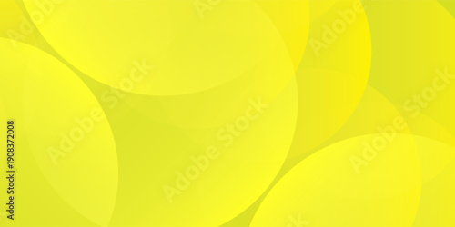 Fluid yellow gradient shapes composition. Trendy Simple modern art nice
