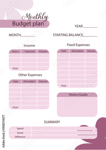 Budget Planer