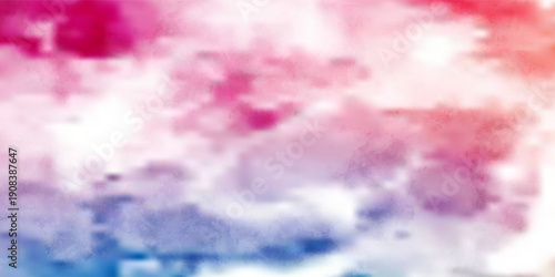 Purple lilac orchid pink rose orange coral yellow peach beige white abstract watercolor. Art background. Design. Sky cloud cloudy. Evening sunset. Gradient ombre color. Light soft pale pastel shade.