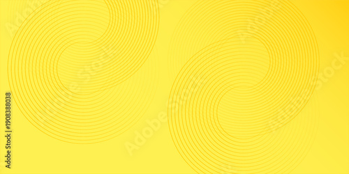 Abstract yellow modern background with line elements design modern