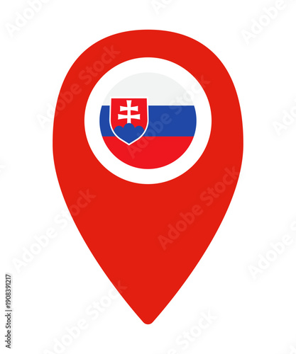 Slavakia map pin Free Download Slavakia map pin - GFXLoad