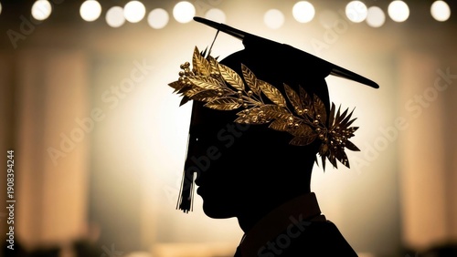 Wallpaper Mural Graduation silhouette Torontodigital.ca