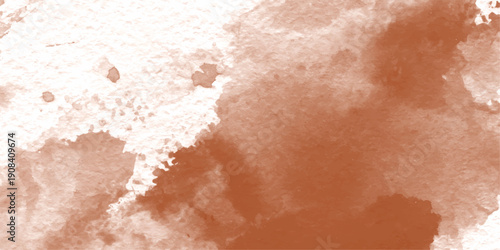 Watercolor peach background isolated on abstract watercolor background with splashes handdrawn watercolor background. Delicate watercolor texture background in peach color with subtle variations.