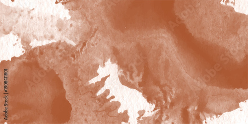 Watercolor peach background isolated on abstract watercolor background with splashes handdrawn watercolor background. Delicate watercolor texture background in peach color with subtle variations.