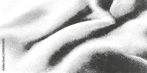 A close-up abstract of black and white striped zebra fur texture creates a wild animal skin pattern with natural lines for a safari wildlife print