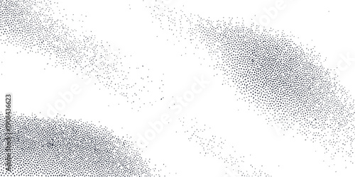 Abstract black and white liquid texture featuring frost patterns and cold water splashes on a macro glass surface