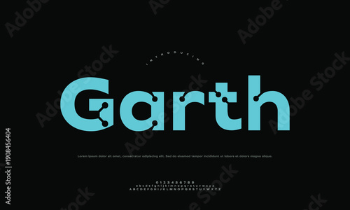 Obraz na plátně Geometric vector illustration of a dog, presenting a modern and abstract aesthetic for graphic design, tech, and architectural themes