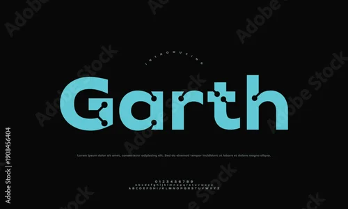 Fototapeta Geometric vector illustration of a dog, presenting a modern and abstract aesthetic for graphic design, tech, and architectural themes.