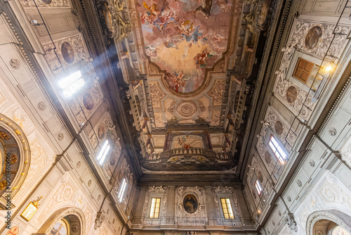 Bild auf Leinwand Ognissanti church, Florence, tuscany, Italy