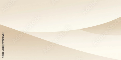 Abstract desert sand dunes vector illustration with paper texture and soft light