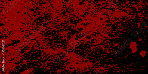 Seamless red abstract background featuring a grunge paint texture with dark black patterns and fire light effects for a decorative Christmas or Valentine wallpaper design