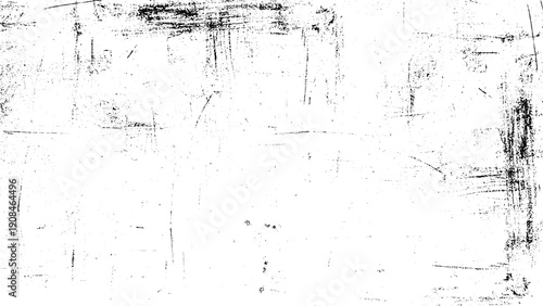 Abstract surface dust and rough dirty wall background concept. Black and white grunge. Distress overlay texture. Vector design.