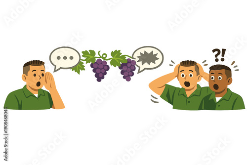 The crew cut the grapevine management team unexpectedly yesterday morning, without much warning or explanation given