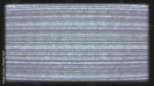 Television screen. Retro display. Glitch background. Video animation HD 4K .
