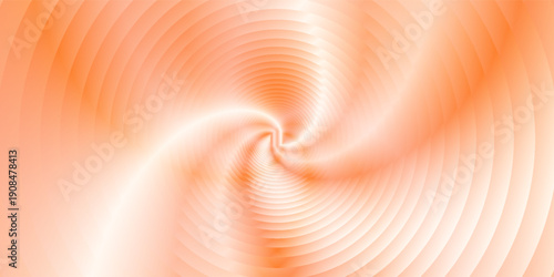 Strawberry cream yogurt swirl vortex background. Pale pink milk texture with spiral pattern, soft pastel colored abstract dairy product bg. Smoothie or ice cream decoration, food packaging element.
