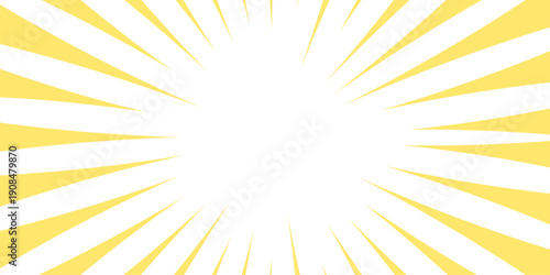 Radius Cartoon Pattern Abstract Background & Radial Beam of Sunlight. Optimism, and Positive Energy. Abstract sun light rays background. Abstract retro whirlwind starburst vector abstract background.