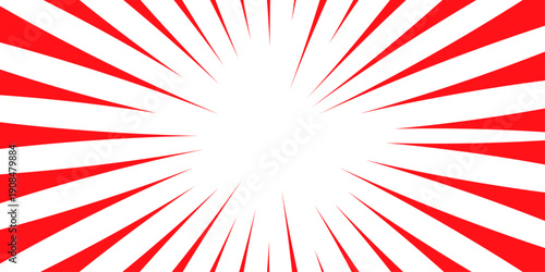 Radius Cartoon Pattern Abstract Background & Radial Beam of Sunlight. Optimism, and Positive Energy. Abstract sun light rays background. Abstract retro whirlwind starburst vector abstract background.