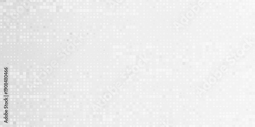 Technological white background. New technologies. Pixel background. Vector illustration