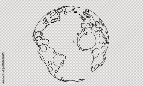 A black and white illustration of a dinosaur skull