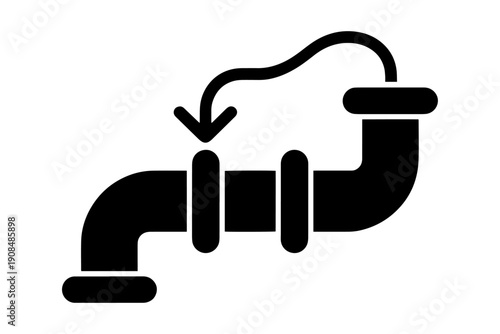 seamless connection: pipework illustration showcases the interconnectedness of infrastructure and utilities