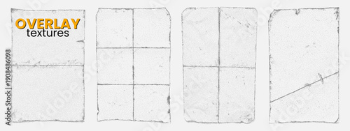 Vinyl overlay texture and cover paper transparent with grunge scratch film. Album spray grime and backdrop worn music with cd package background. Mockup vinyl border and retro cover vintage.