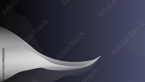 Abstract wave background for fintech and financial platforms, visualizing system flow