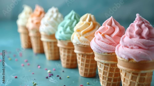 Wallpaper Mural ice cream in a cone Torontodigital.ca