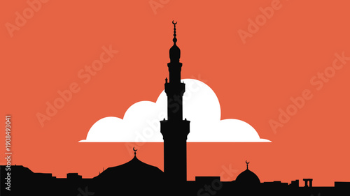 Line drawing of an exercise bike showcasing its simple structural design