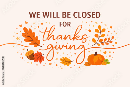 Thanksgiving Holiday Closure