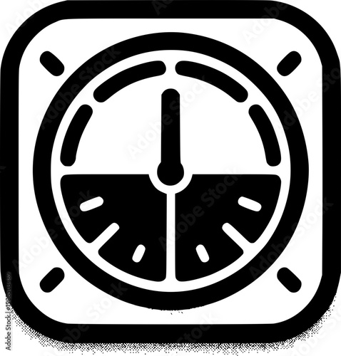 Precise Instrument: A close-up view of an instrument dial, its intricate design suggesting accuracy and dependability. 