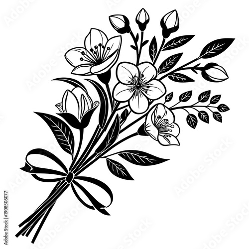 Minimalist outline of a single hand reaching upwards, conveying hope and aspiration, in clean black and white lines, perfect for concepts of connection or support.