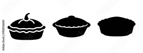Black silhouette cupcake vector image, dessert illustration, bakery design, sweet treat graphic, food art vector