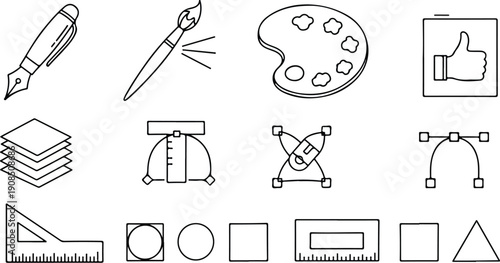 Hand Drawn Daily Life and Lifestyle Doodles