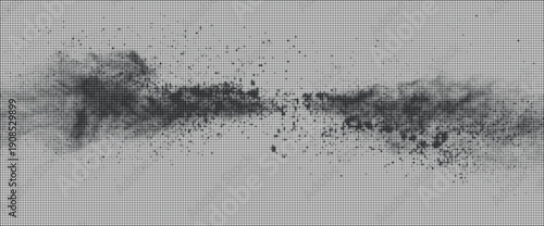 Gray and black abstract pixelated texture pattern