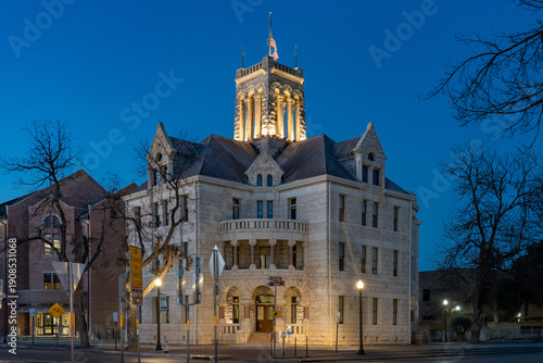 Comal County Courthouse in New Braunfels, Texas