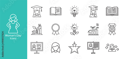 Business Woman Avatar Icon Vector EPS