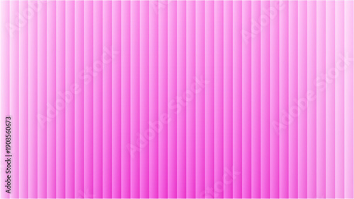 Ripple glass texture gradient background. Abstract Pink Ribbed Vertical Striped Gradient Pattern Background Design. Vector illustration 