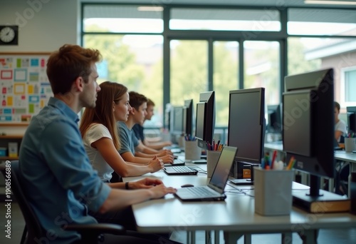 Professional Academic Support Desks for One-on-One Tutoring Sessions in an Interactive Center