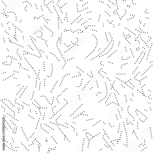 Spider on morning dew covered web closeup vector illustration