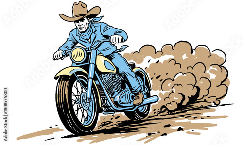 Build for speed. Motorcycle print design for t shirt print, poster, sticker, background use. Legend race. Road speed graphic. Extreme off-road.