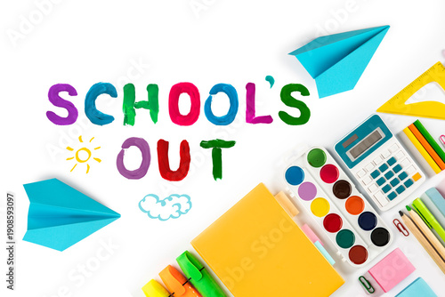 Vászonkép School Holidays concept