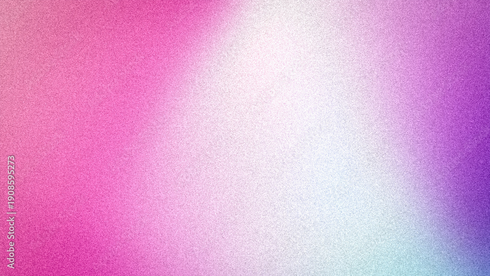 Fototapeta premium Abstract 4K background with a grainy texture featuring soft transitions of pink, magenta, and white hues. Ideal for creative web design, wallpapers, and banners