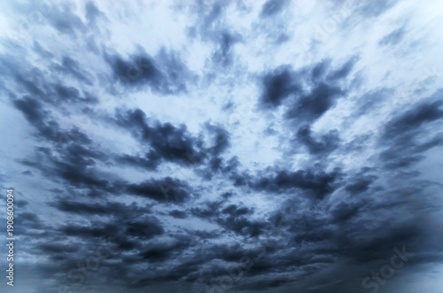 Wallpaper Mural Dramatic dark storm clouds gathering in the sky, ominous atmosphere Torontodigital.ca