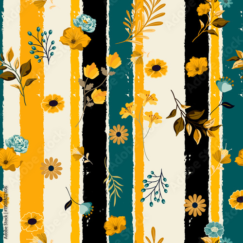 autumn leaves on grunge background