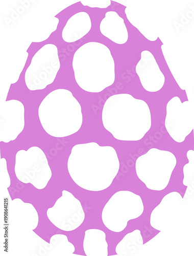 Easter Egg Pattern Cutout