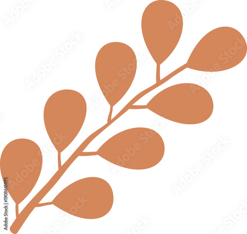 Simple Botanical Branch Element