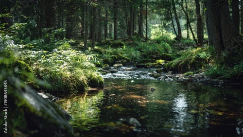 Tranquil Forest Stream